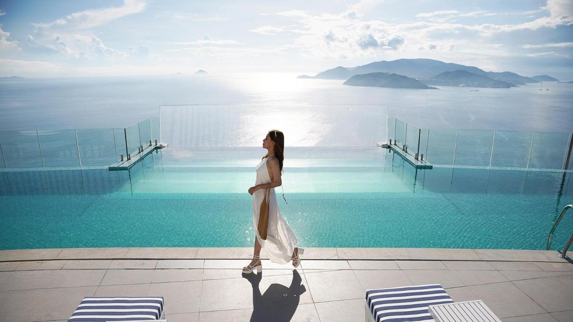 Hotel Panorama Luxury Beach Nha Trang Exterior foto